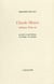 Claude Monet,Tableaux d'une Vie