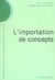 L'importation de concepts