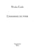 L'insomnie de finir - nicolas cendo
