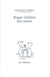Roger Caillois hier encore