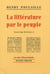 Nouvel âge littéraire Tome 3 : La littéature par le peuple : de Marguerite Audoux à Joseph Voisin
