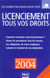 Licenciement (édition 2004)