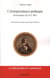 Correspondance politique de brumaire an iv à 1823