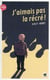 J'aimais pas la récré !