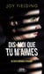 Dis-moi que tu m'aimes