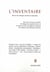 L'inventaire n.8