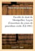 Faculte de droit de montpellier. lecon d'ouverture du cours de procedure civile