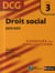 Droit social - épreuve 3 - dcg - corrigés des applications (édition 2014/2015)