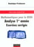 Mathematiques pour le d.e.u.g - analyse premiere annee - exercices corriges