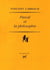 Pascal et la philosophie (2e édition)