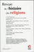 Revue de l'histoire des religions - Tome 233 (1/2016) Varia