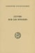 Lettre sur les synodes