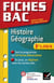 Fiches bac Tome 16 : histoire-géographie - 1ère L/ES/S