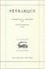 Lettres de la vieillesse t1 livres 1-3