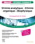 Chimie analytique - Chimie organique - Biophysique