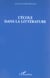 L'ecole dans la litterature
