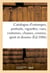 Catalogue d'estampes anciennes et modernes, portraits, vignettes, vues, costumes : chasses, courses, sport et dessins