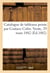 Catalogue de tableaux peints par Gustave Colin. Vente, 29 mars 1882
