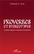 Proverbes et stéréotypes - la parole ouïgoure en situation d'enonciation