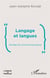 Langage et langues - abrégé de psycholinguistique