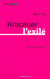 Kracauer l'exilé