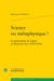Science ou métaphysique ? la philosophie de l'esprit au Royaume-Uni (1850-1900)