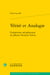 Vérité et analogie : L'empirisme métaphysique de Johann Nicolaus Tetens