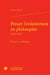 Penser l'enfantement en philosophie : Écrits et conférences