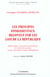 PRINCIPES FONDAMENTAUX RECONNUS PAR LES LOIS DE LA REPUBLIQUE (LES)