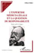 L'expertise médico-légale et la question de responsabilité