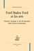 Ford Madox Ford et les arts - peinture, musique et arts du spectacle dans l'oeuvre romanesque