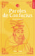 Paroles de Confucius