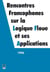 Rencontres francophones sur la logique floue et ses applications (edition 1996)