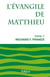 L'évangile de Matthieu t.1 - commentaire évangélique de la bible