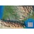 Carte en relief de l'Occitanie : Sud Ouest