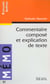 Commentaire compose et explication de texte
