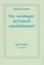 Une sociologue au conseil constitutionnel