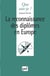 La reconnaissance des diplômes en Europe