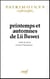 Printemps et automnes de Lü Buwei