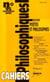 CAHIERS PHILOSOPHIQUES n.95 : poètes et philosophes