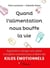 Quand l'alimentation nous bouffe la vie - apprendre à manger avec plaisir et en pleine conscience