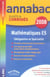 Annabac Tome 13 : mathématiques - obligatoire et spécialité - terminale es (édition 2008)