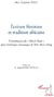 Écriture féminine et tradition africaine - l'introduction du «Mbock Bassa» dans l'esthétique romanesque de Were Were Liking