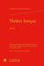 Théâtre français Tome 1