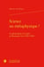 Science ou métaphysique ? la philosophie de l'esprit au Royaume-Uni (1850-1900)