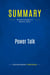 Summary: Power Talk : Review and Analysis of McGinty's Book