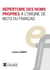 Répertoire des noms propres à l'origine des mots du français