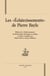 Les «éclaircissements» de pierre bayle