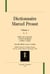 Dictionnaire Marcel Proust