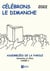 Célébrons le dimanche (édition 2022)